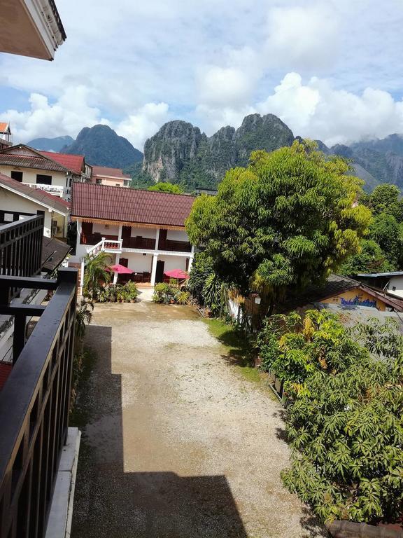 The Garden Pany Hotel Vang Vieng Esterno foto