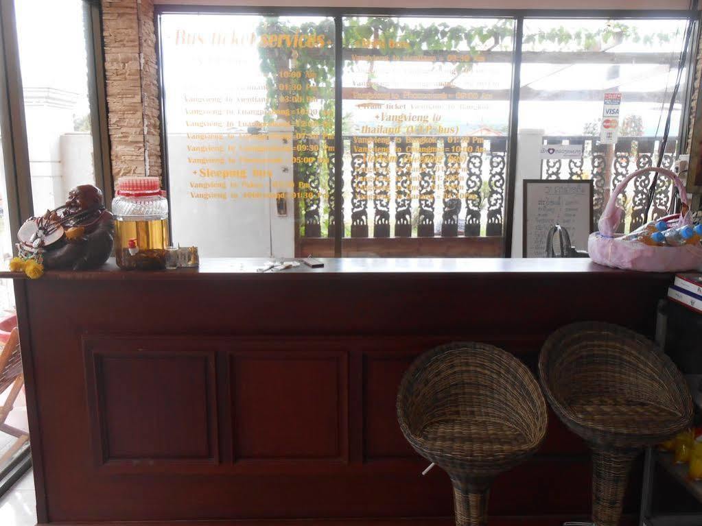 The Garden Pany Hotel Vang Vieng Esterno foto