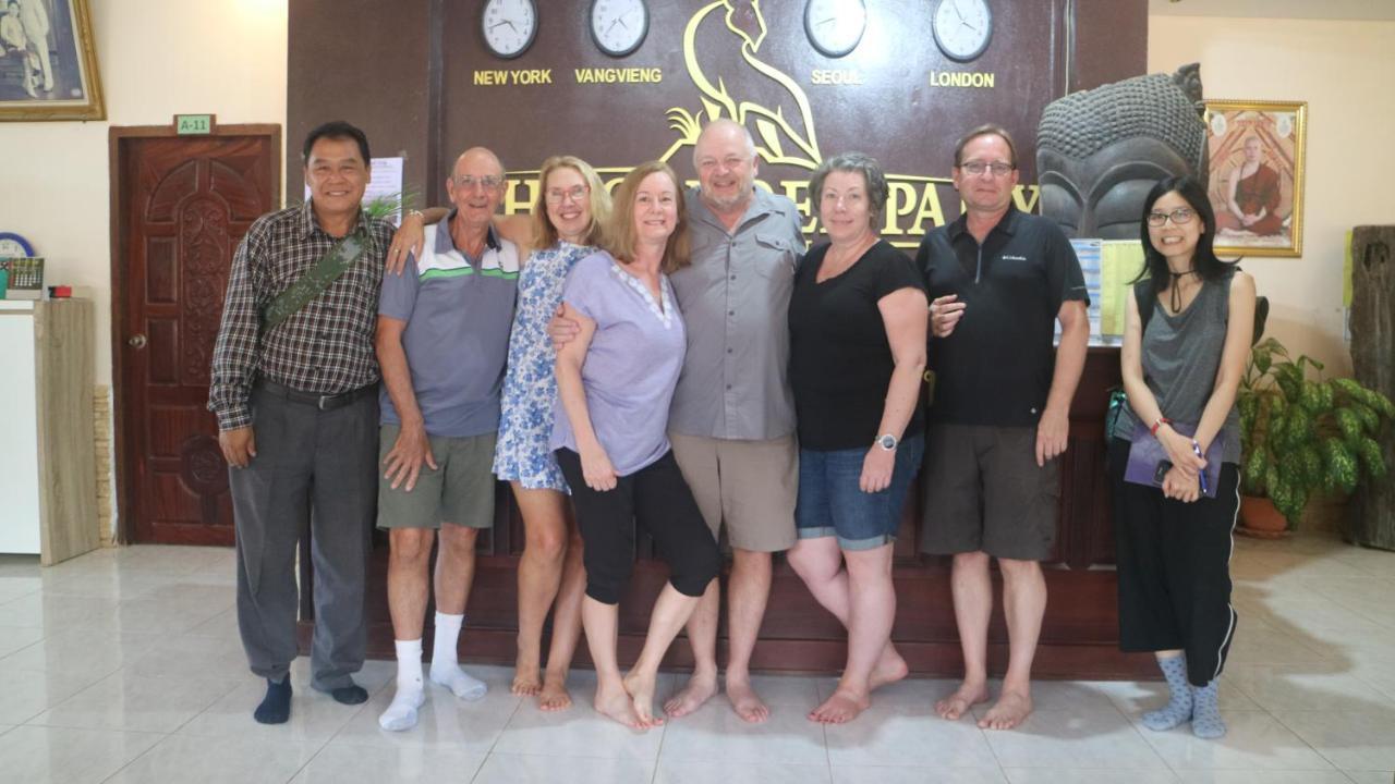 The Garden Pany Hotel Vang Vieng Esterno foto